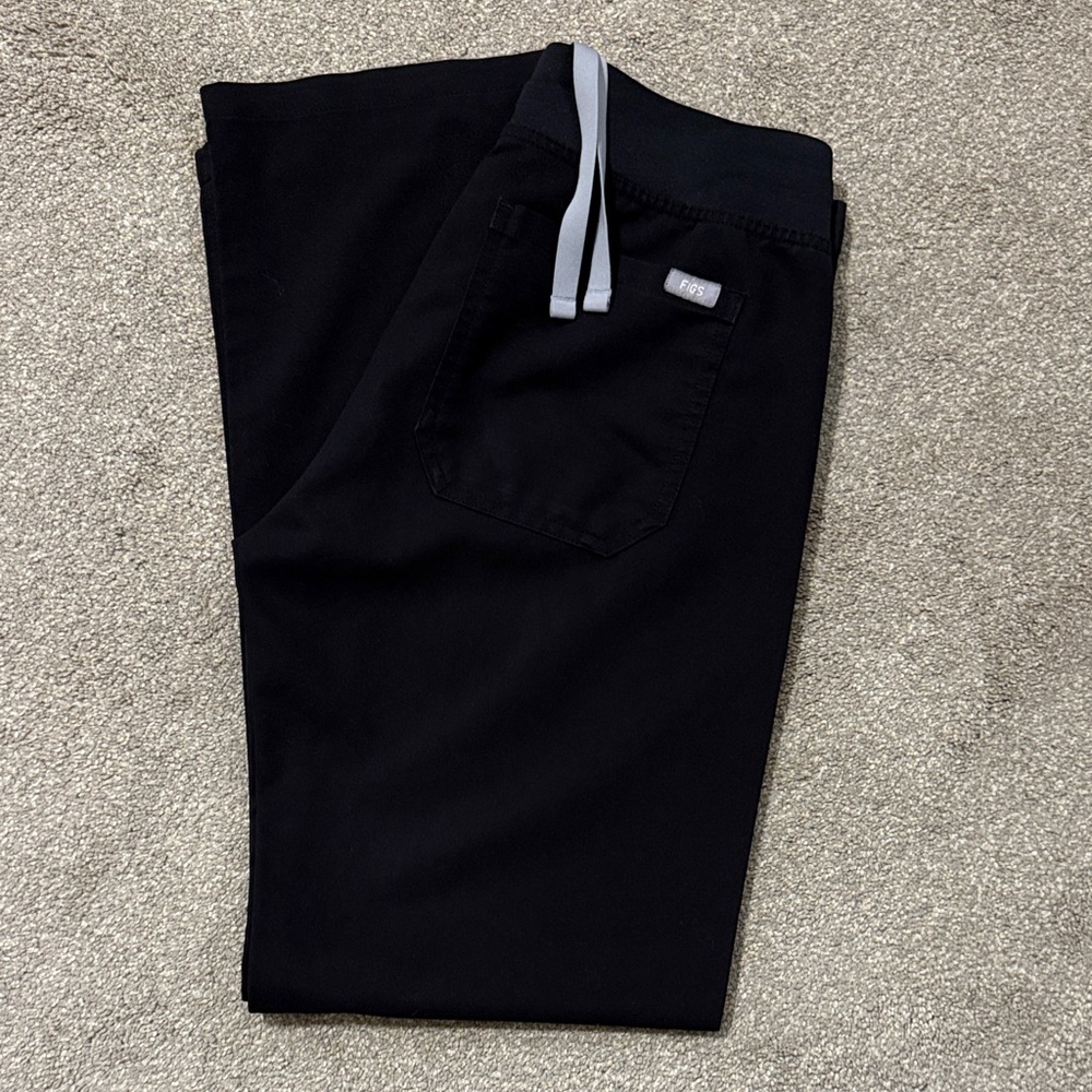 Figs Black Scrub Pants
